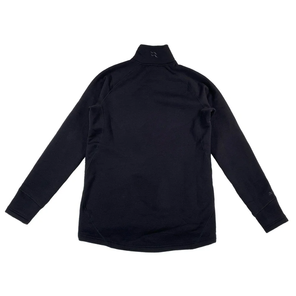 Rab Power Stretch Pro Pull On 1/2 Zip Pullover Men's Medium Black